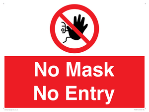 No Mask No Entry
